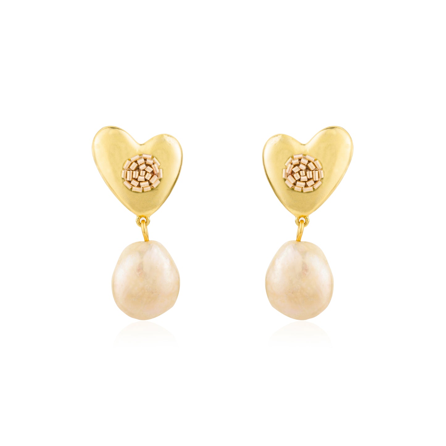 Cherie Earrings - White