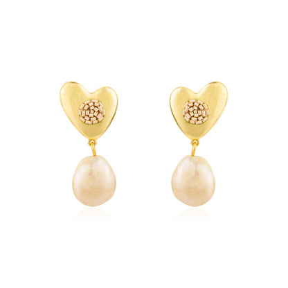 Cherie Earrings - White