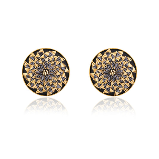 Mandala Studs