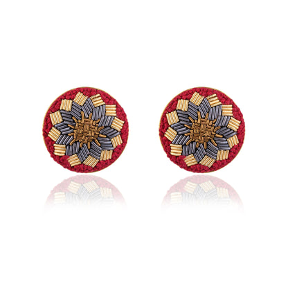 Ode Studs - Red