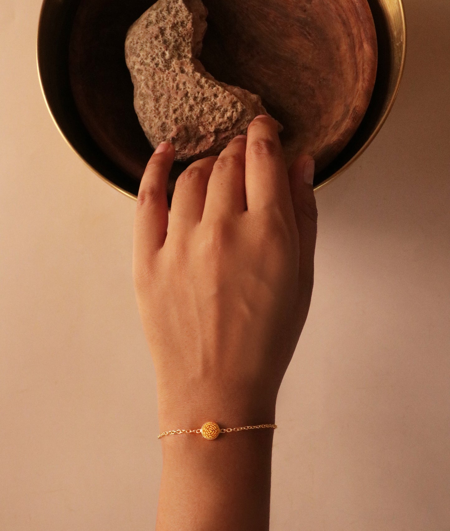 Yellow Chandan Bracelet